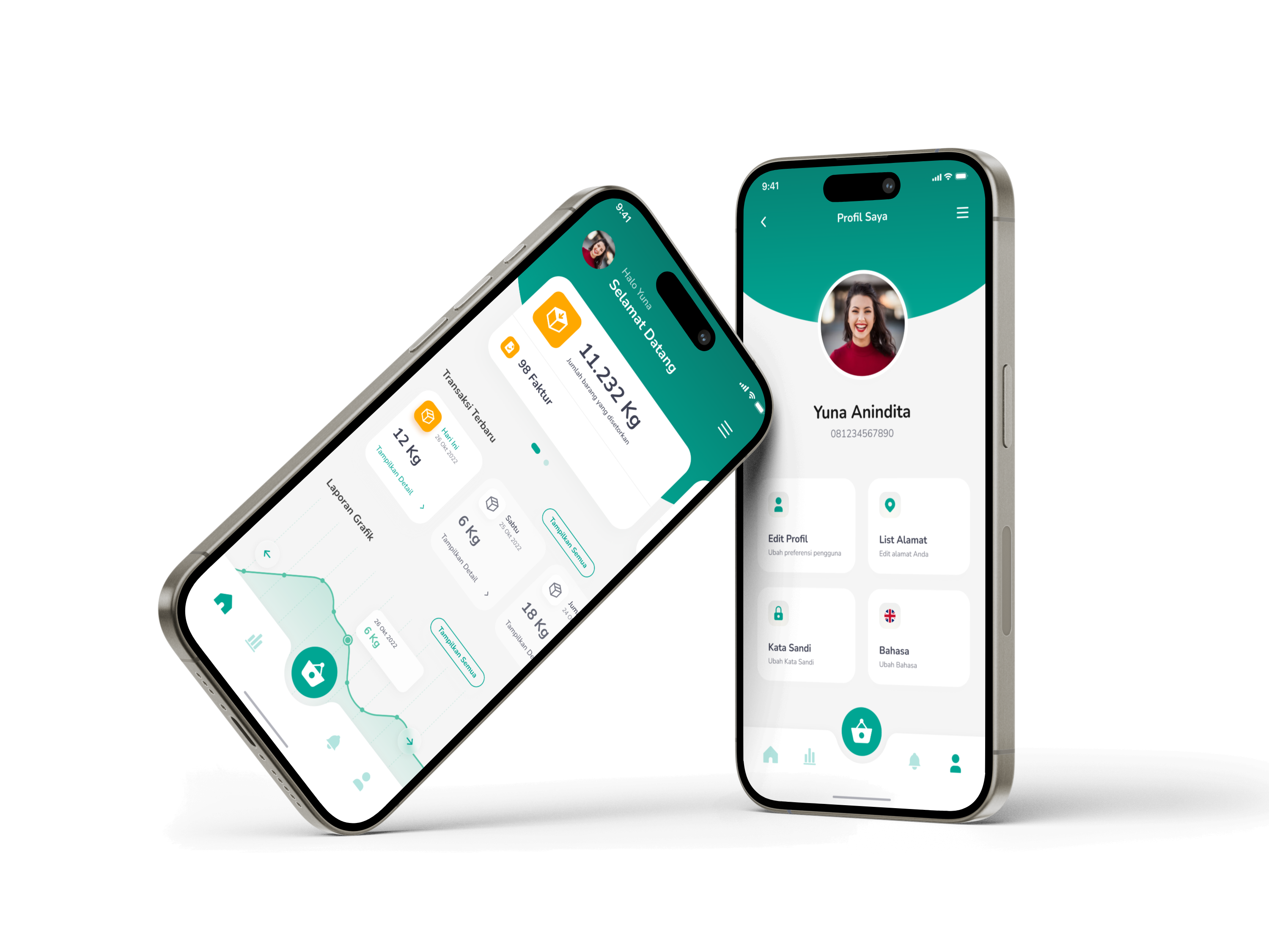 RECOllection app on mobile devices