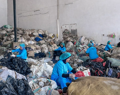 Makassar PRC sorting floor